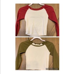 Tillys woman crop top bundle